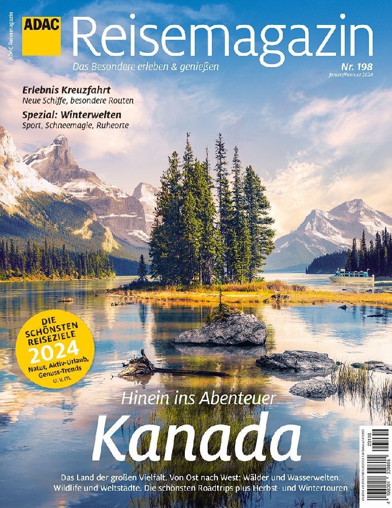 ADAC Reisemagazin mit Titelthema Kanada (Motor Presse Stuttgart)