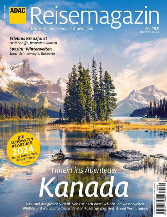 ADAC Reisemagazin mit Titelthema Kanada (Motor Presse Stuttgart)