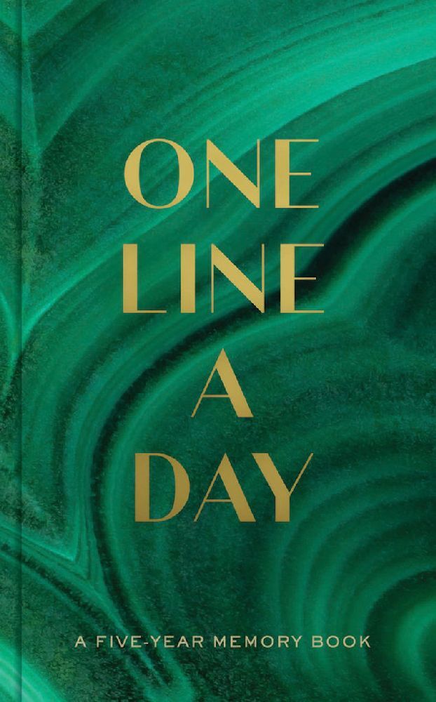 Malachite Green One Line a Day (Chronicle Books)