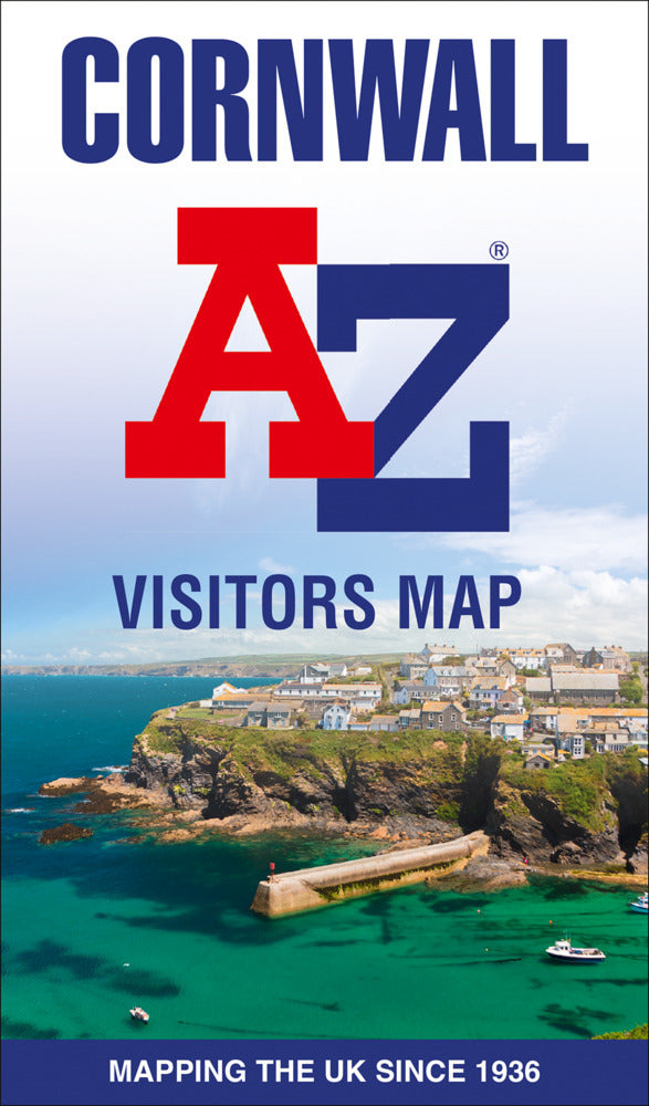 Cornwall A-Z Visitors Map (A-Z Maps)