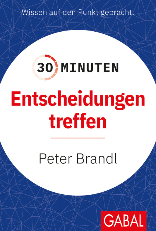 30 Minuten Entscheidungen treffen (Peter Brandl)