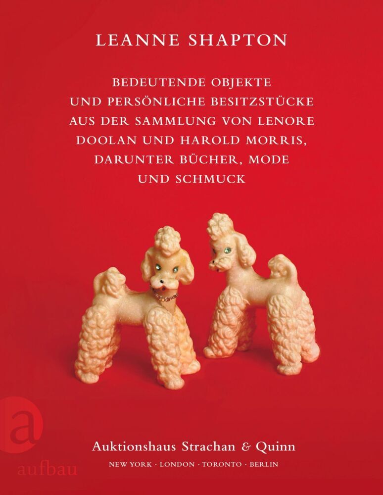 Bedeutende Objekte und persönliche Besitzstücke aus der Sammlung von Lenore Doolan und Harold Morris, darunter Bücher, Mode und Schmuck (Leanne Shapton)