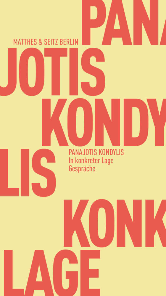 In konkreter Lage (Panajotis Kondylis)