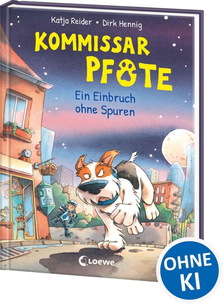 Kommissar Pfote (Band 6) - Ein Einbruch ohne Spuren (Katja Reider)