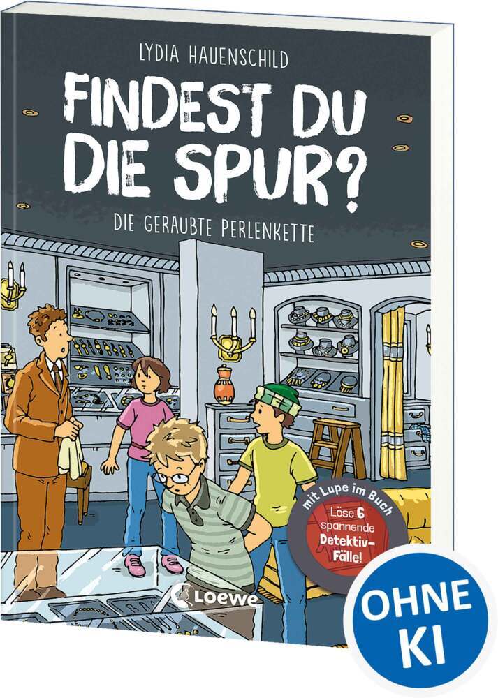 Findest du die Spur? - Die geraubte Perlenkette (Lydia Hauenschild)