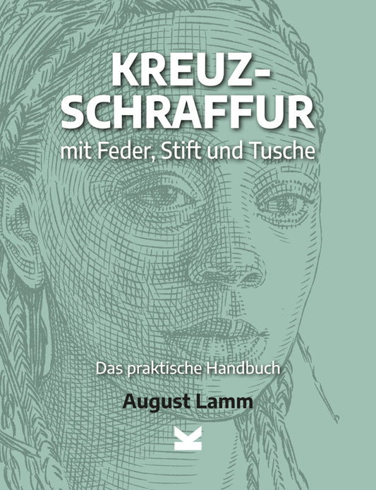 Kreuzschraffur mit Feder, Stift und Tusche. (August Lamm)