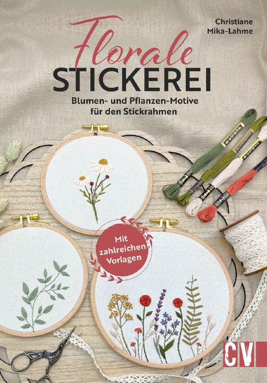 Florale Stickerei (Christiane Mika-Lahme)