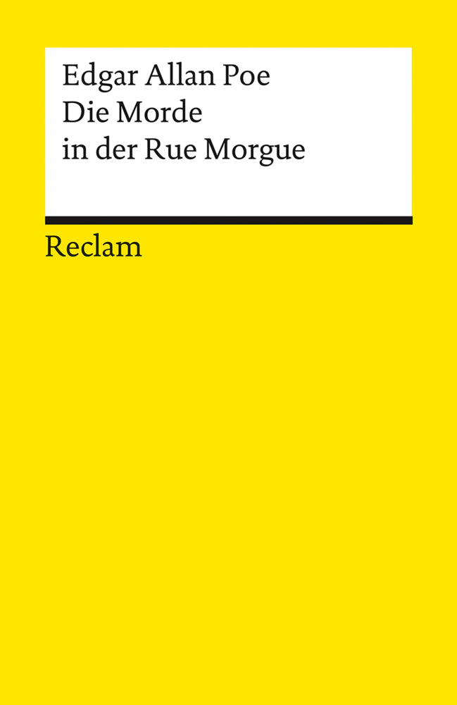 Die Morde in der Rue Morgue (Edgar Allan Poe)