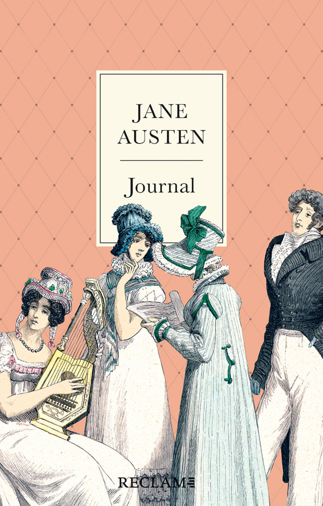Jane Austen Journal | Hochwertiges Notizbuch mit Fadenheftung, Lesebändchen und Verschlussgummi | Mit Illustrationen und Zitaten aus ihren beliebtesten Romanen und Briefen (Jane Austen)