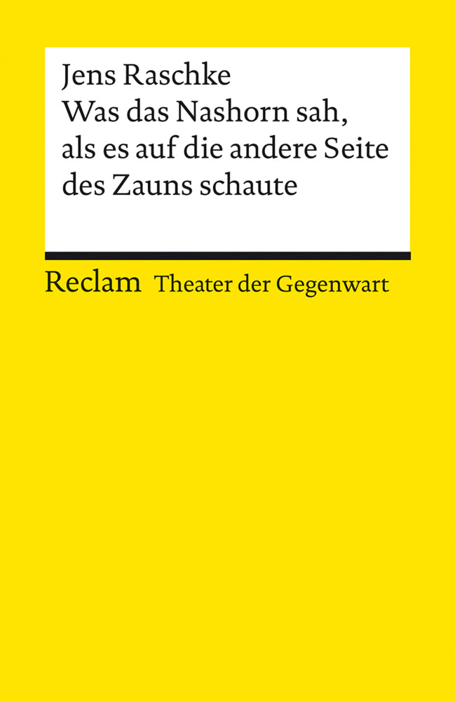 Was das Nashorn sah, als es auf die andere Seite des Zauns schaute (Jens Raschke)