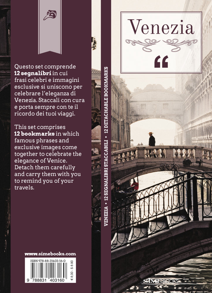Lesezeichen-Set Venezia - Venedig (Alberta Magris)
