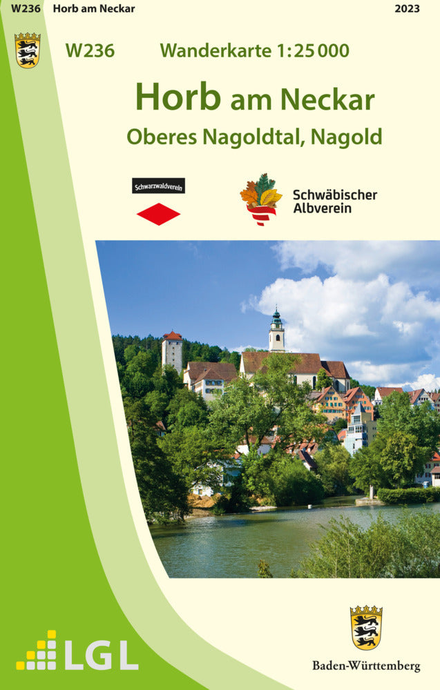 W236 Wanderkarte 1:25000 Horb am Neckar (Lgl)