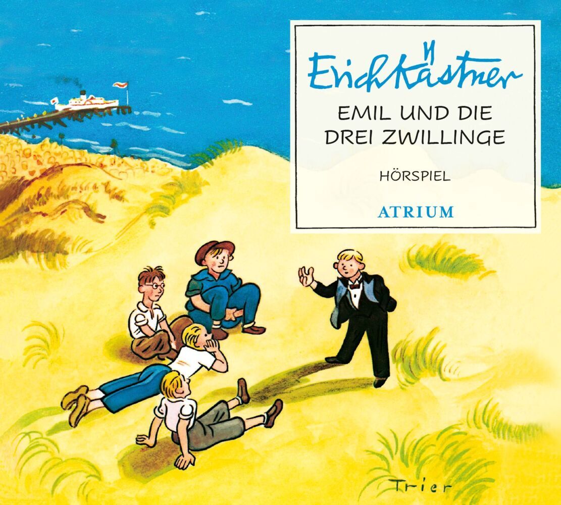 Emil und die drei Zwillinge, 1 Audio-CD (Erich Kästner)