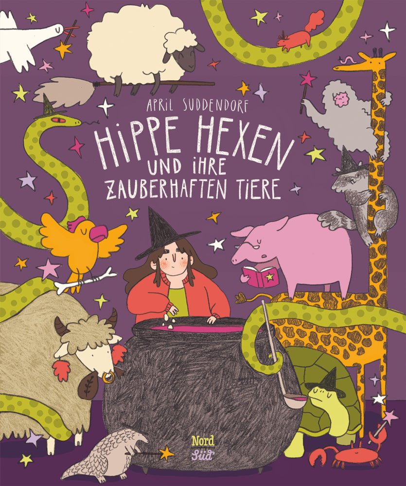 Hippe Hexen und ihre zauberhaften Tiere (April Suddendorf)