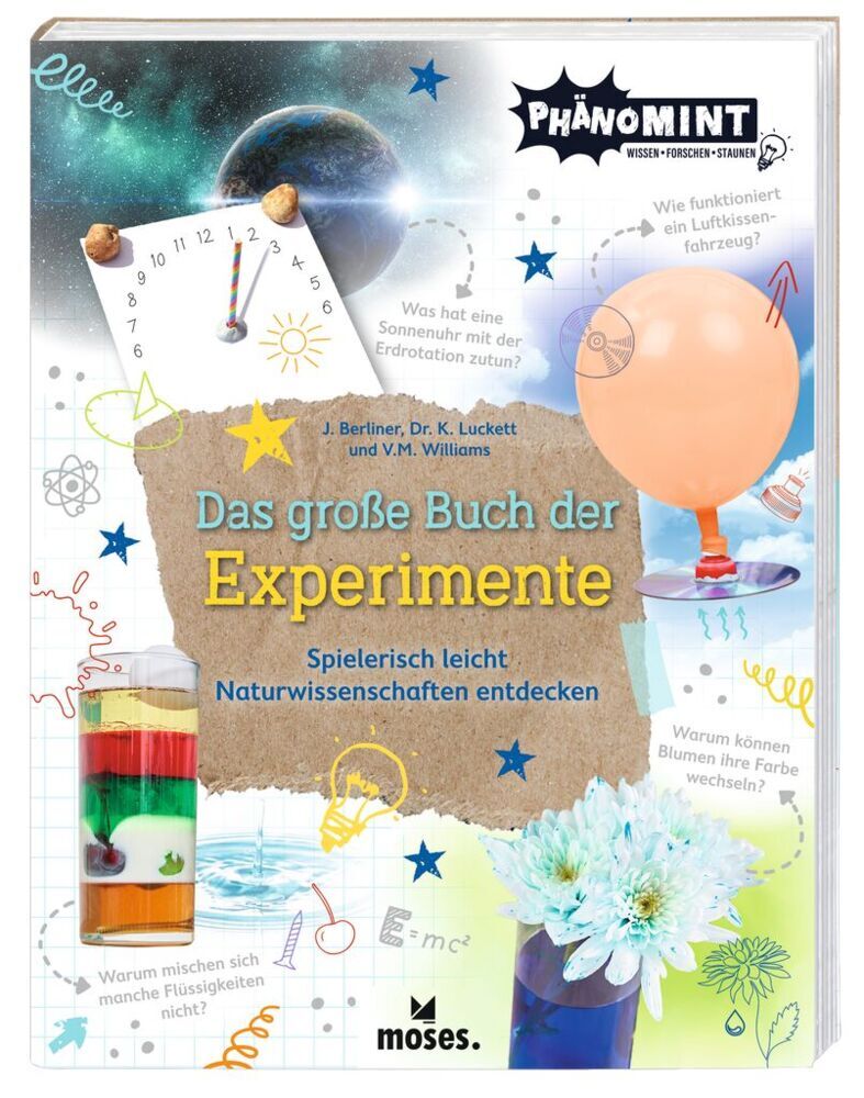 PhänoMINT Das große Buch der Experimente (Jonny Berliner)