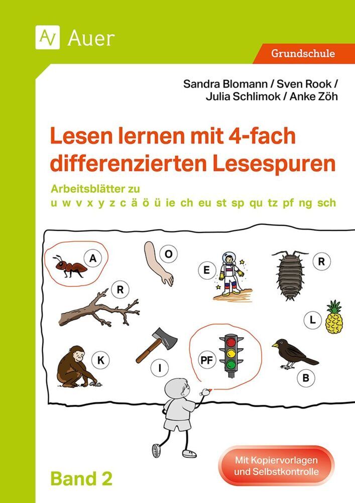 Lesen lernen mit 4-fach differenzierten Lesespuren (S. Blomann)