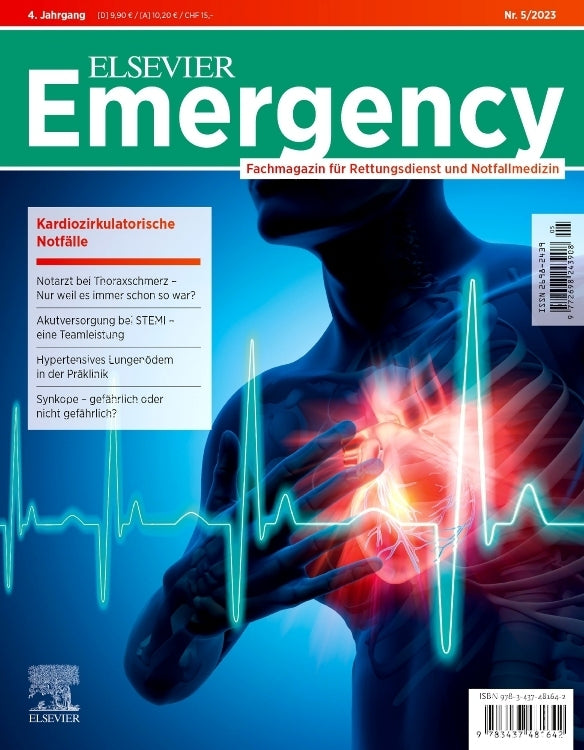 ELSEVIER Emergency. Kardiozirkulatorische Notfälle. 5/2023 (Hans-Martin Grusnick)