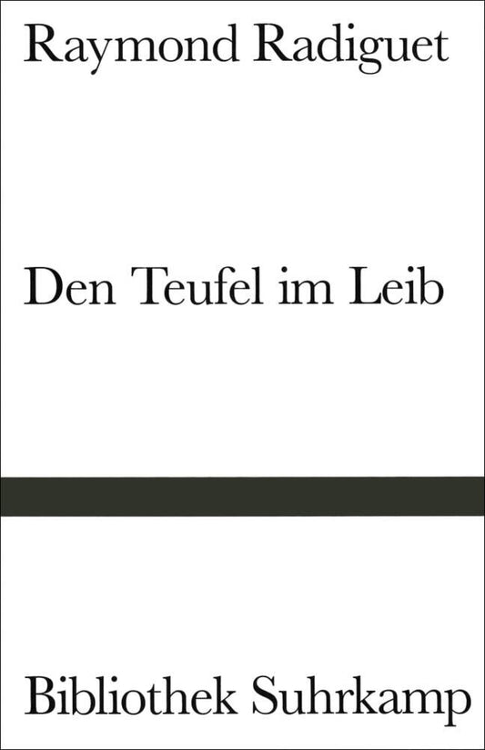 Den Teufel im Leib (Raymond Radiguet)