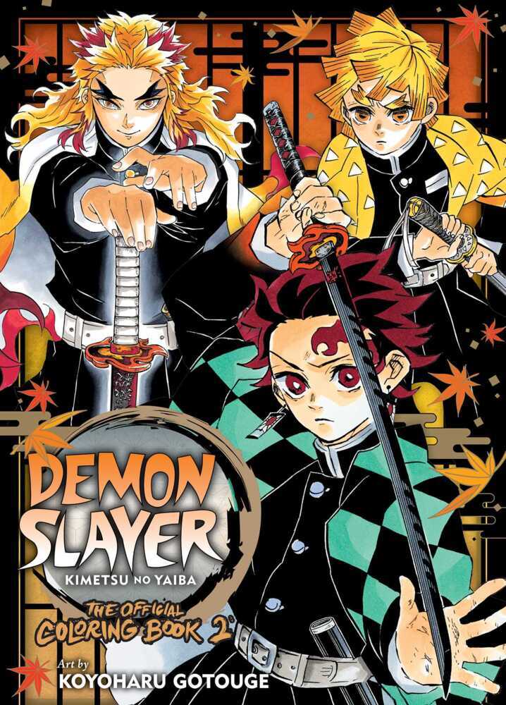 Demon Slayer: Kimetsu no Yaiba: The Official Coloring Book 2 (Koyoharu Gotouge)
