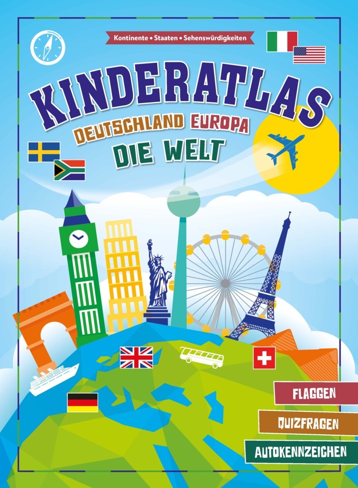 Kinderatlas Deutschland, Europa, die Welt (Schwager & Steinlein Verlag)