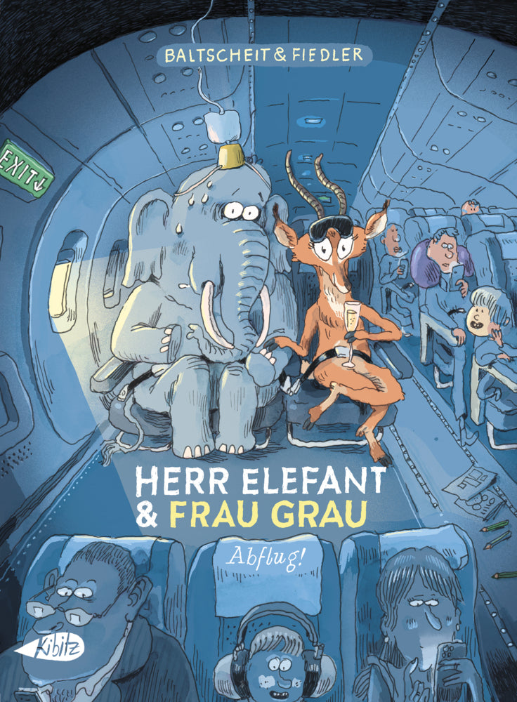 Herr Elefant und Frau Grau: Abflug (Martin Baltscheit)