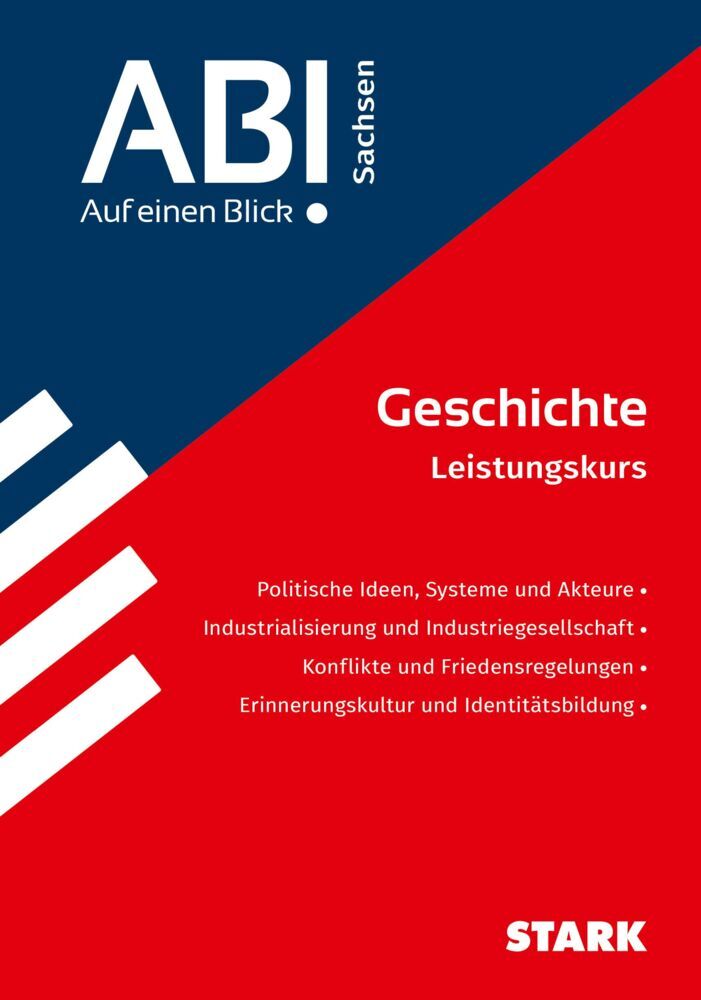 STARK Geschichte - Abi - Auf einen Blick! 2026 Sachsen
