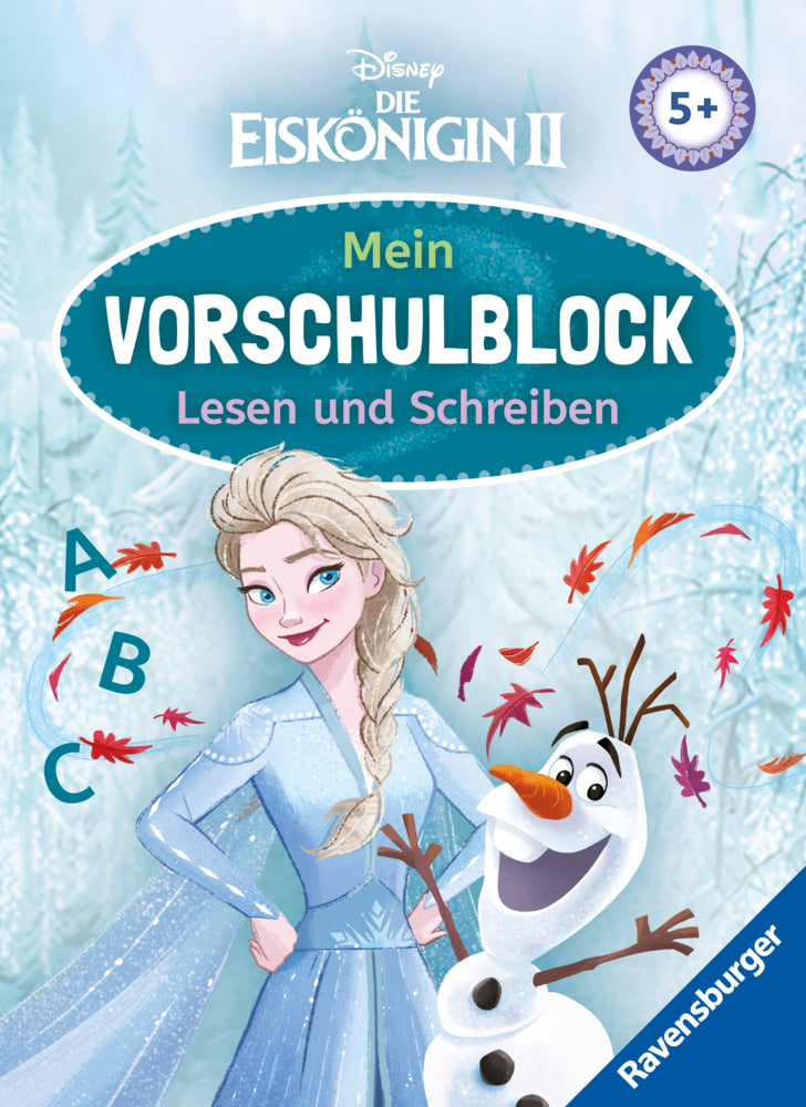 Disney Die Eiskönigin 2 - Mein Vorschulblock: Lesen und Schreiben (Stefanie Hahn)