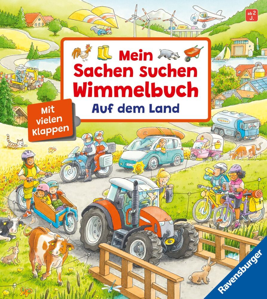 Mein Sachen suchen Wimmelbuch: Auf dem Land (Susanne Gernhäuser)