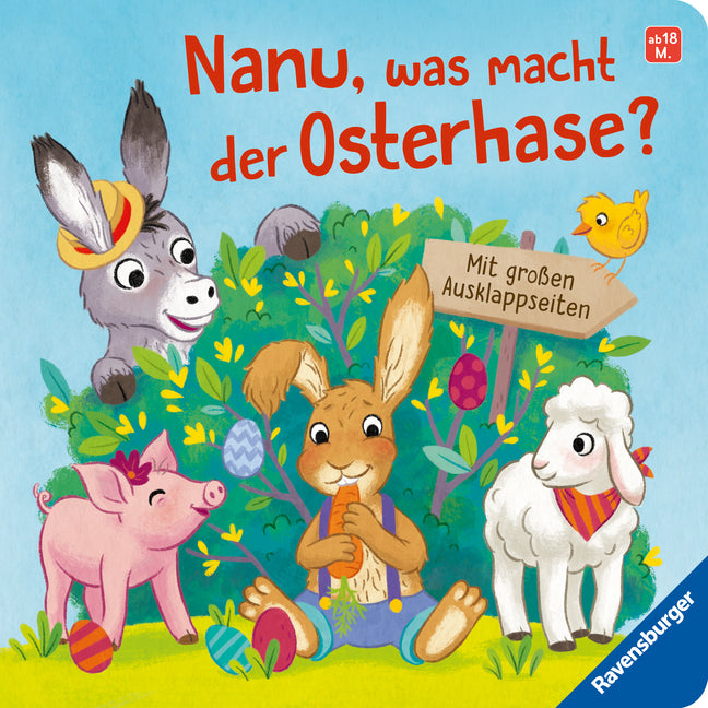 Nanu, was macht der Osterhase? (Bernd Penners)