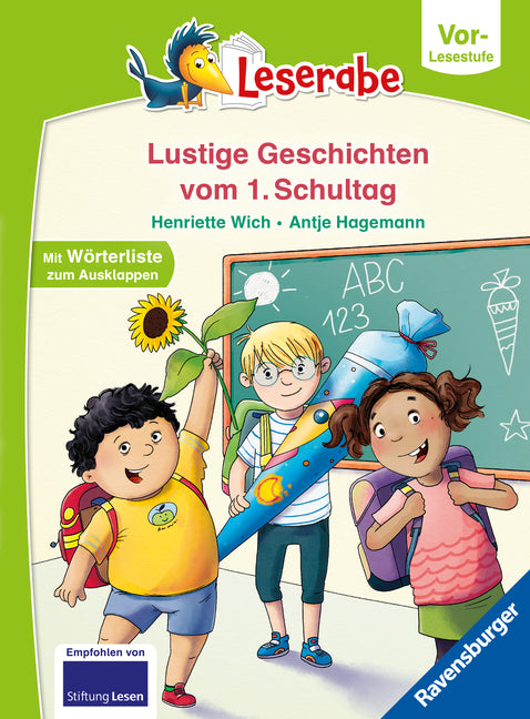 Leserabe Vor-Lesestufe - Lustige Geschichten vom 1. Schultag (Henriette Wich)