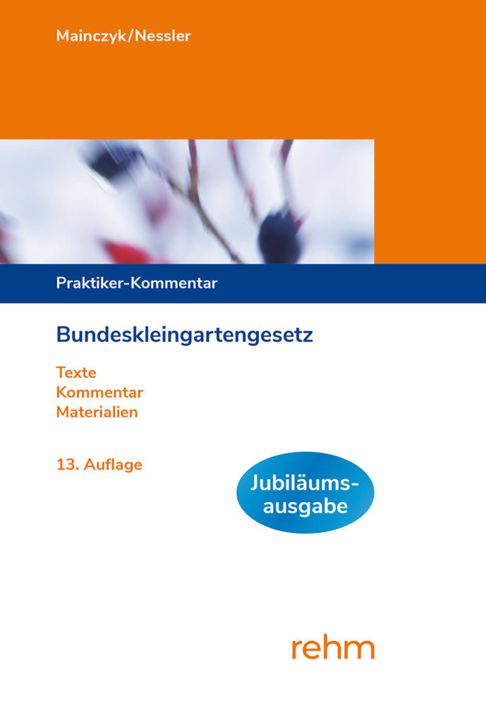 Bundeskleingartengesetz (Lorenz Mainczyk)