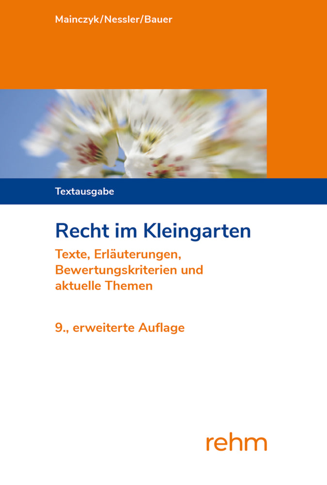 Recht im Kleingarten (Lorenz Mainczyk)