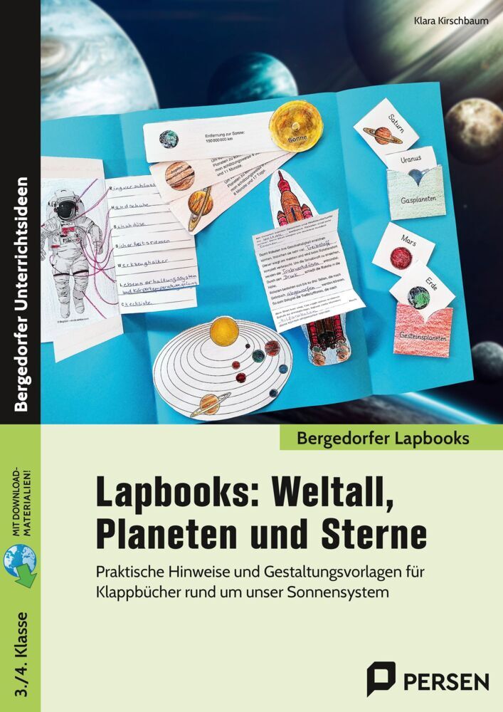 Lapbooks: Weltall, Planeten und Sterne - 3./4. Kl. (Klara Kirschbaum)