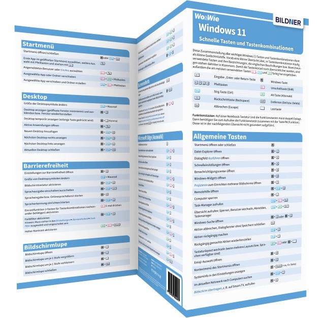 Windows 11 - Tastenkombinationen für schnelles Arbeiten (Inge Baumeister)