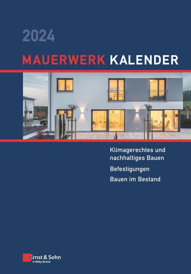 Mauerwerk-Kalender 2024 (Detleff Schermer)
