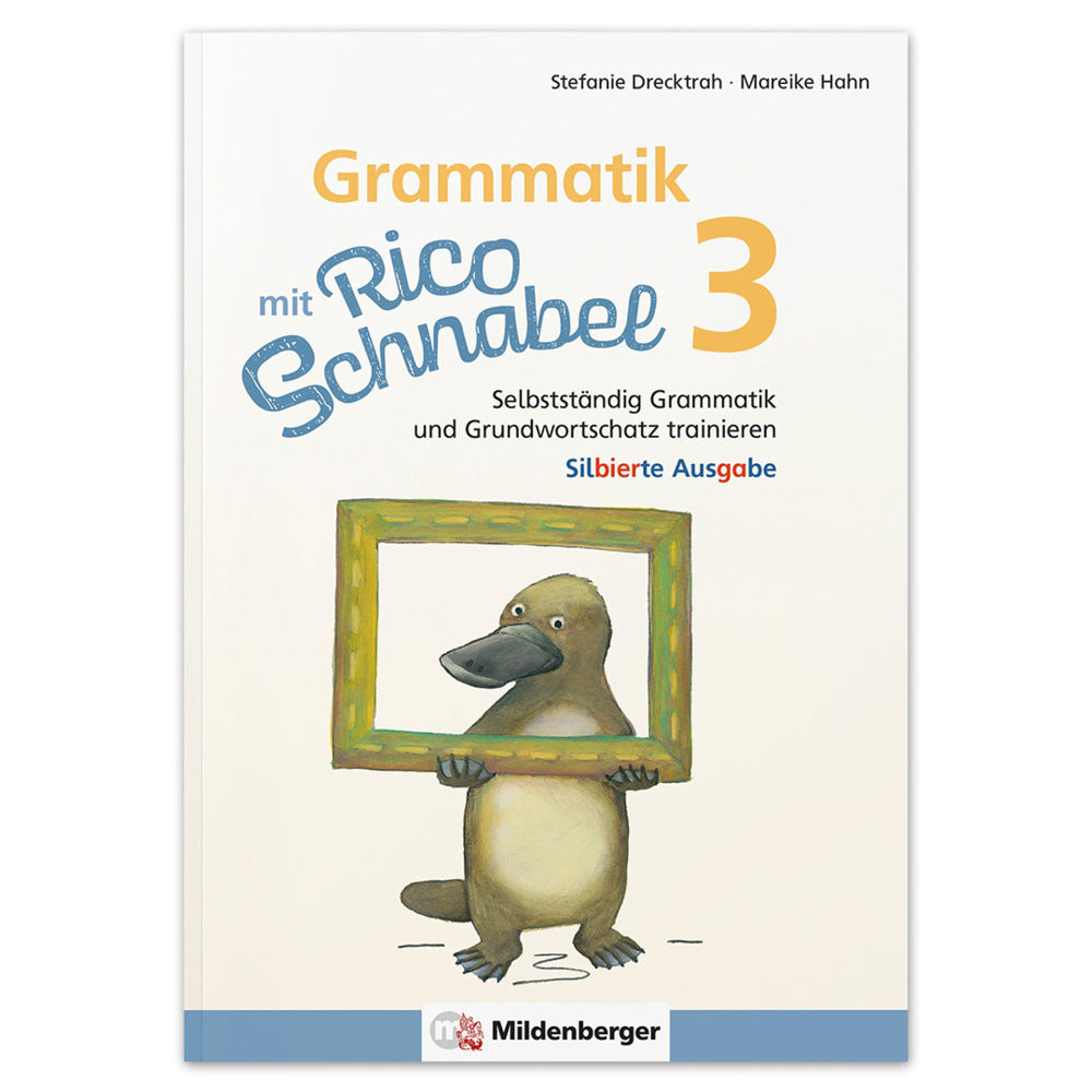 Grammatik mit Rico Schnabel, Klasse 3 - silbierte Ausgabe (Stefanie Drecktrah)