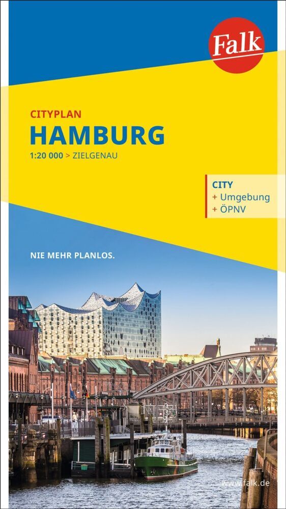 Falk Cityplan Hamburg 1:22.500