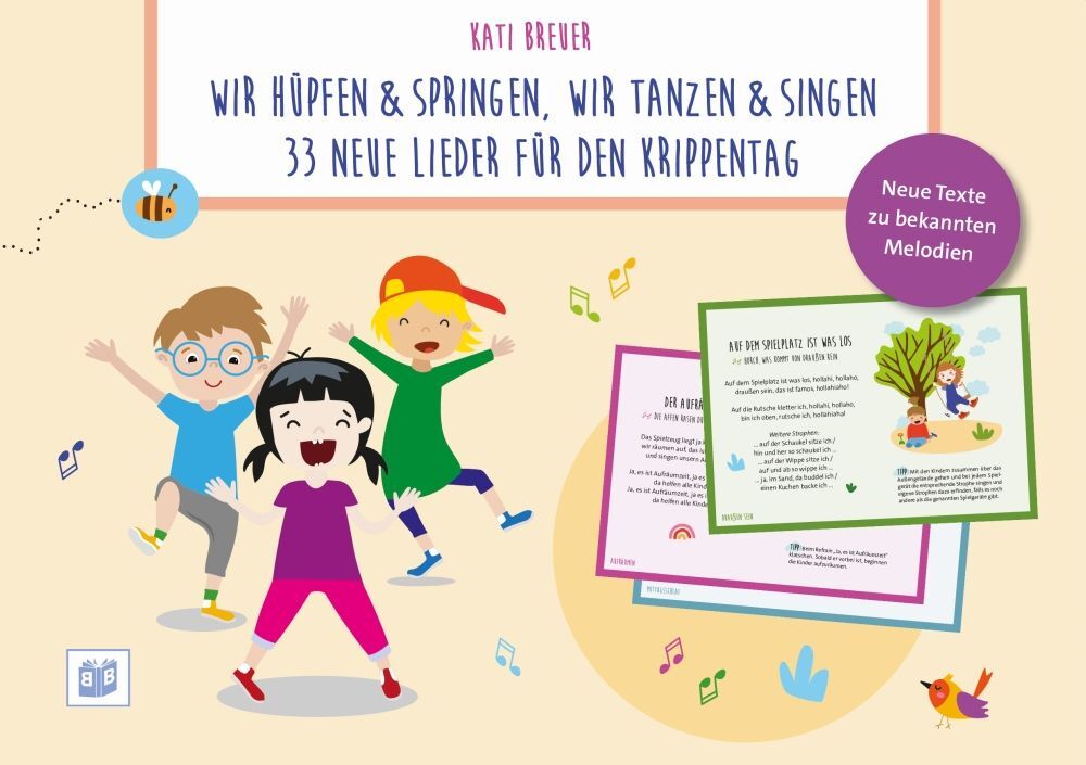 Wir hüpfen & springen, wir tanzen & singen (Kati Breuer)