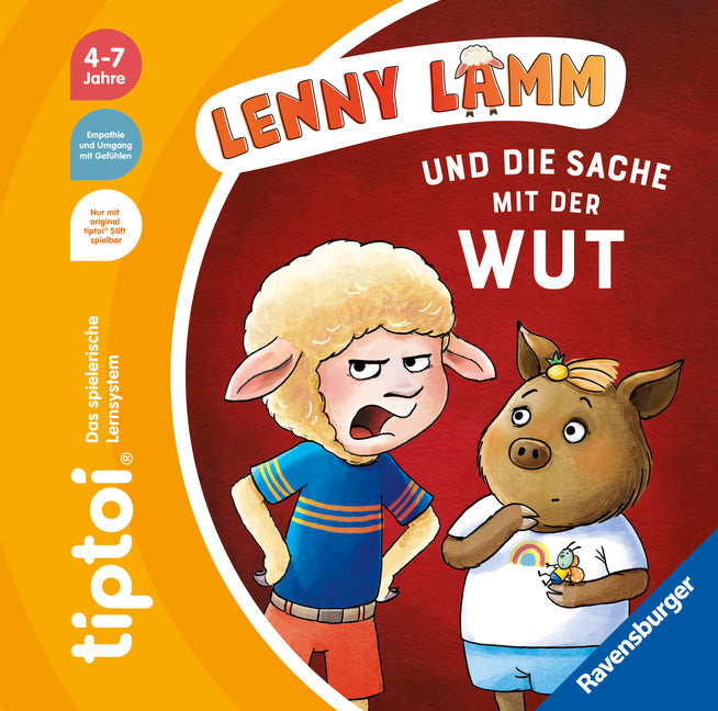 tiptoi® Bildergeschichten über den Umgang mit Gefühlen - Lenny Lamm und die Sache mit der Wut (Anja Kiel)