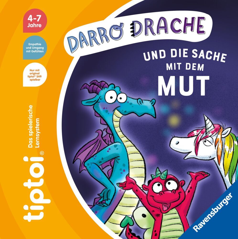 tiptoi® Bildergeschichten über den Umgang mit Gefühlen - Darro Drache und die Sache mit dem Mut (Cee Neudert)