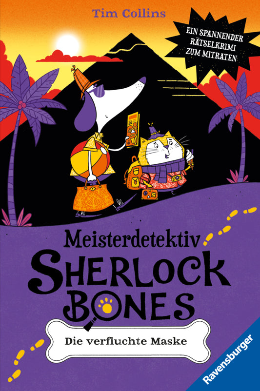 Meisterdetektiv Sherlock Bones, Band 2 - Die verfluchte Maske (Tim Collins)