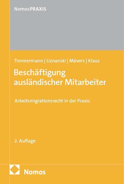 Beschäftigung ausländischer Mitarbeiter (Petra Timmermann)