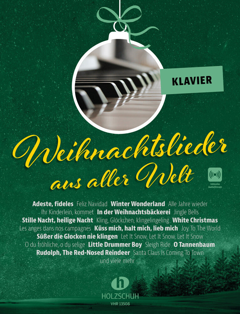 Weihnachtslieder aus aller Welt - Klavier (Uwe Sieblitz)