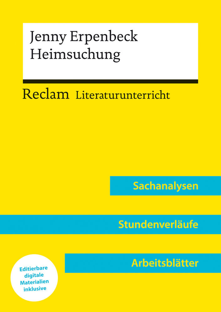 Jenny Erpenbeck: Heimsuchung (Lehrerband) | Mit Downloadpaket (Unterrichtsmaterialien) (Ingo Kammerer)