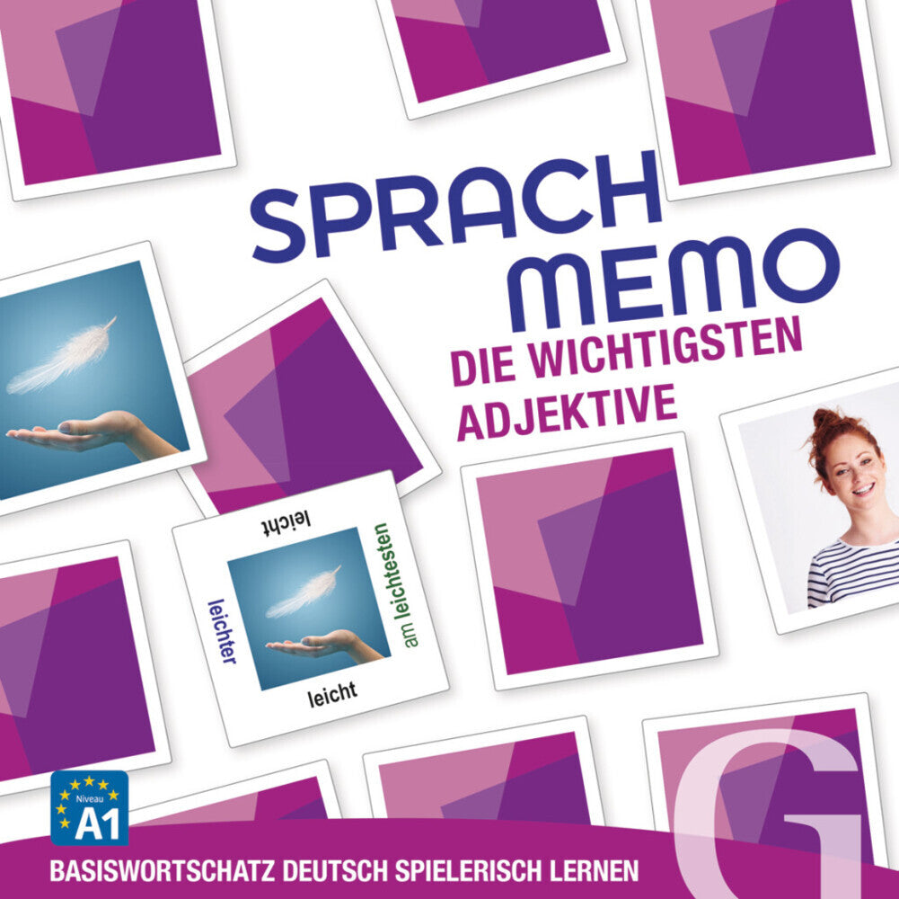 SPRACHMEMO Die wichtigsten Adjektive (Grubbe Media)