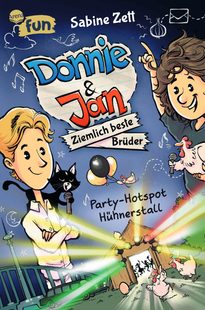 Donnie & Jan - Ziemlich beste Brüder (2). Party-Hotspot Hühnerstall (Sabine Zett)