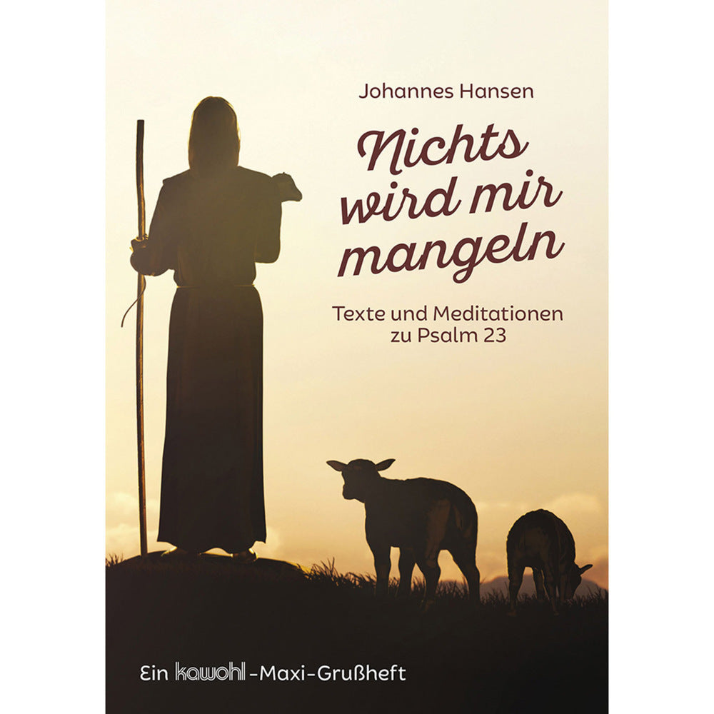 Nichts wird mir mangeln (Johannes Hansen)
