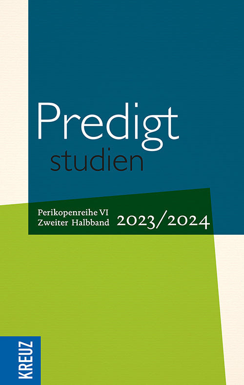 Predigtstudien 2023/2024 - 2. Halbband (Birgit Weyel)