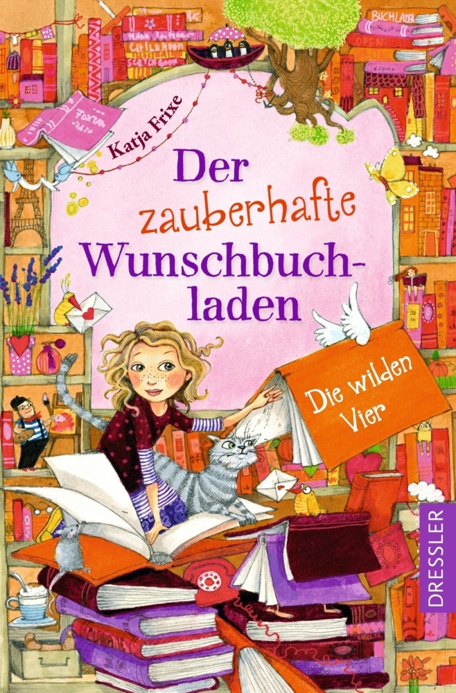 Der zauberhafte Wunschbuchladen 4. Die wilden Vier (Katja Frixe)