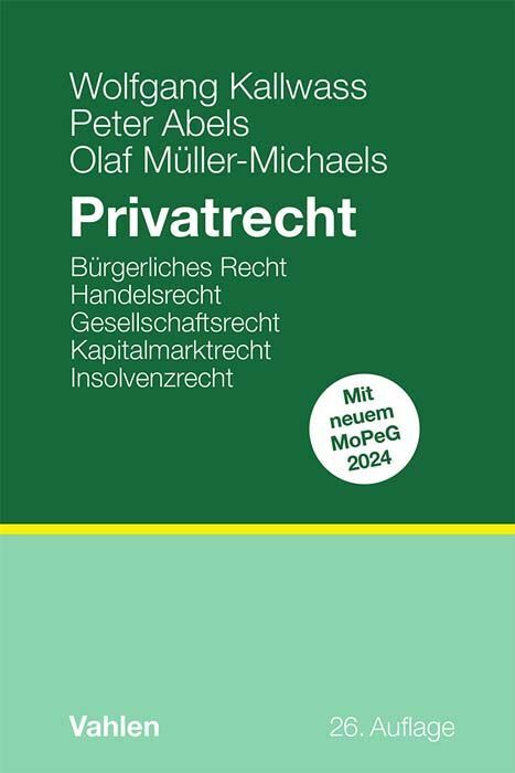 Privatrecht (Wolfgang Kallwass)